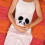 Χαριτωμένη τσάντα ζεστού νερού Panda γεμίζει με σακούλα ζεστού νερού, παχύρρευστη 8