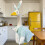 Tenue de lapin et d'oie pour statue de 23 pouces 7
