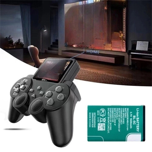 Powerful Handheld Game Console 520 Games TV Projection Large Battery Comfortable Grip 1