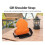For  Flip Drone Storage Bag Dustproof, Drop-Proof Portable Case Ideal for  Flip Drone Accessories Black 4