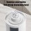 Portable Electric Juicer Blender White 1 unit 5