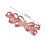 Haarspangen mit Strassblumen (1 Set) 5
