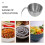 Pancake Mixing Bowl Silver Stainless Steel 1Pack 3