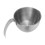 Pancake Mixing Bowl Silver Stainless Steel 1Pack 5