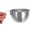 Pancake Mixing Bowl Silver Stainless Steel 1Pack 7