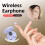 Earbuds Wireless  Low Profile Micro-Type Tiny Discreet Hidden Earbuds Work Small Headphones 6
