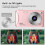 Retro Digital Camera 18x Zoom 2.4" IPS Screen HD Photo 7