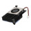 Ventilatore PWM per Raspberry Pi 5 in alluminio pressofuso 4/8GB Pi 5 Nero 13