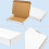 Caixas de papelão ondulado branco para envio, 30,5 x 23 x 5 cm (12 x 9 x 2 polegadas), pacote com 25 unidades. 4