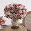 Decorazioni floreali artificiali per casa, matrimonio e ufficio. 5