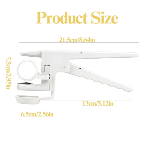 Handheld Egg shell Opener, Egg Topper Cutter Tool Egg Cracker Tool, Quick Egg Breaker for Kitchen 2