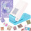 3.62" Rectangular Stamp Punch for Crafting, DIY, Scrapbooking – Compatible with Standard Stamps 8