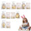 Easter Rabbit Pocket Hug with Prayer Card 3-Pack 5