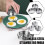 1piece Stainless Steel Poached Egg Maker With Handle Easy Cups' Extract To 3