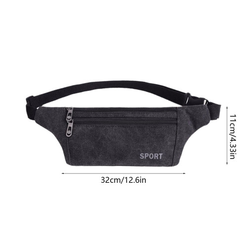 Marsupio unisex per cellulare con tracolla rinforzata (1 pezzo) 2