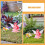 Estátuas e figuras de fadas para jardins e mesas (4 peças) 8