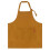 Delantal de lino Little Minds color café ajustable 1