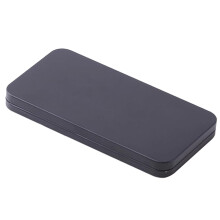 1/2pcs Paper Money Holder Tinplate Currency Tray Small Metal Cash Storage Box Convenient Money Protector Case