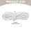 Patio Umbrella Cord Replacement Rope 2.5M 3