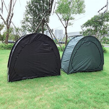 Bike Storage Tent, Outdoor Portable Foldable Storage Sheds, Bike Covers Outside Garden Shelter for 1 Bike (Black)