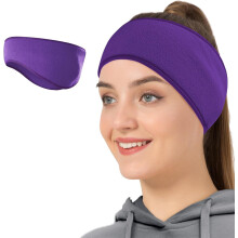 Winter Fleece Ear Warmers Muffs Headband for Men Women Kids Ski Running Cycling