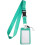 id holder with lanyard Green for School Professionals 1Set 6