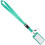 id holder with lanyard Green for School Professionals 1Set 8