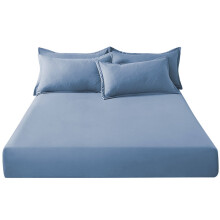 AUQ Flanelllakan Queen Misty Blue