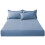 AUQ Flanelllakan Queen Misty Blue 1