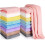 Panos de microfibra multicoloridos, pacote com 50 unidades, 25 x 25 cm (10 x 10 polegadas). 1
