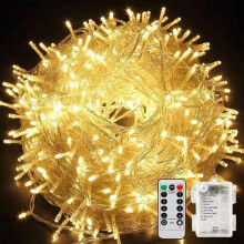 Christmas Fairy Lights Christmas Tree Fairy Lights, 10M 80 LED Christmas Tree String Lights Decorative Christmas Lights Battery with Remote