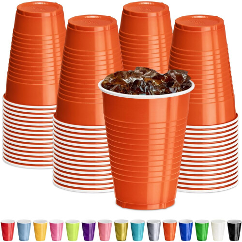 Műanyag poharak 12oz Eldobható 40 db