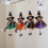 Κρεμαστό κόσμημα για κούκλες Halloween, μαύρο διακοσμητικό κρεμαστό κόσμημα για 3