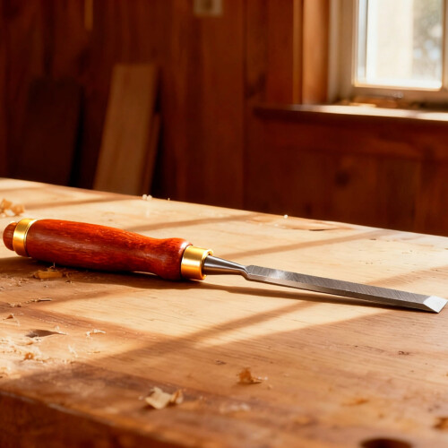 German Wood Chisel Beech Handle CR-V Steel 0.5 inch Blade 1