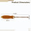 German Wood Chisel Beech Handle CR-V Steel 0.5 inch Blade 4