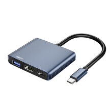 Concentrador USB-C con DisplayPort 1.4 8K, HDMI 4K y carga PD de 100 W.