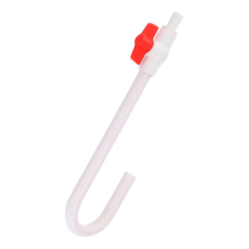Water Change Pump Fish Tank White Plastic Water Changer Aquarium Accessory