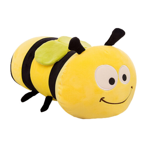 Μαξιλάρι βελούδου Jumbo Bumble Bee - Υπερ-μαλακό λούτρινο παιχνίδι 17,7 ιντσών για παιδιά 1