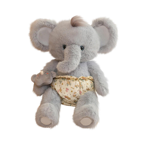 Mini plush toys set soft fluffy portable 6 pieces
