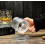 Vasos de whisky de cristal giratorios 360 5