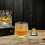 Vasos de whisky de cristal giratorios 360 4