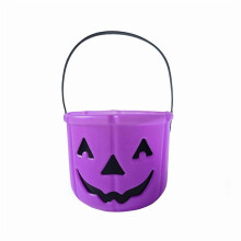 Halloween pumpkin bucket candy basket BPA free plastic