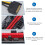 External Graphics Card Dock for PC with PCIe GPU, Red Aluminum Gaming Adapter, 1 Set 2