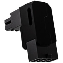 Conector de tarjeta visual flexible de 8 pines de aluminio que ahorra espacio