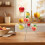 Exploding Fruit Bowl – Handcrafted Metallic Sculpture, 360 Ventilation, Art Floating Display for Table Centerpiece & Modern Kitchen Decor 6