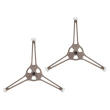 2 Pcs Microwave Turntable Support Ring Plastic Microwave Tray Stand Holder Reliable Microwave Oven Supply Microwave Plate Replacement Turntable Ring
