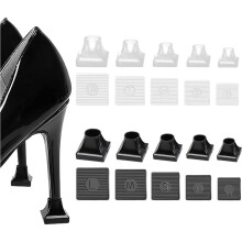 Protectores de talón antideslizantes y anti-hundimiento. 10 pares. 5 tallas.