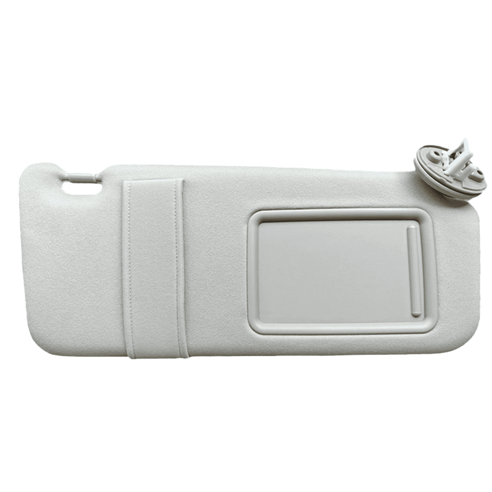 Right Passenger Side Sun Visor For Toyota Venza 2009-2011 With Mirror, Replacement Oem 74320-0T021-A1-Right- Beige 9399596644264