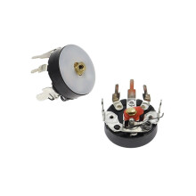 10PCS 10K 50K RV12MM Potentiometer RV12 B503 B103 B10K B50K Power Amplifier Volume Potentiometer With Switch Adjustable Resistor