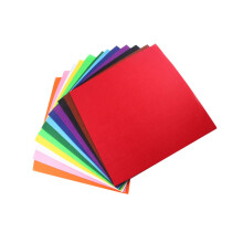 DIY Craft Nonwoven Sheet Cloth Sheet Non Woven Fabric 40 Pcs 15x15in Random Color
